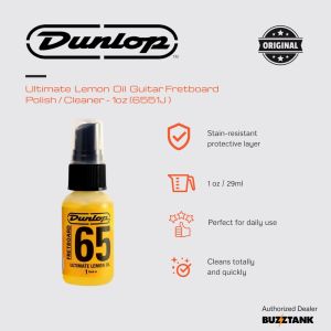 Jim Dunlop Formula 65 Ultimate Lemon Oil 6511J/ Polish 651J/ Conditioner 6532/ Ultraglide 6582/ Orchestral 6592/ Winder