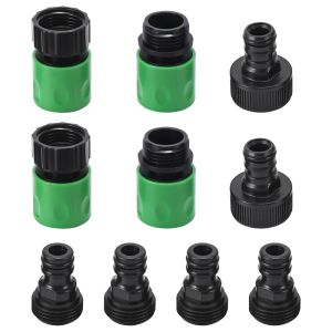 Garden Quick Connect Release Water Hose Fittings Plastic Connectors Male & Female 3/4 Inch GHT 10Pcs