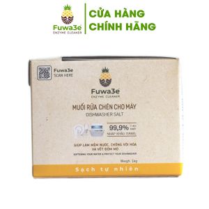 Muối rửa chén Isreal chuyên dụng cho máy hộp 2kg chống bám cặn canxi làm mềm nước tăng tuổi thọ máy rửa chén  - Fuwa3E official store
