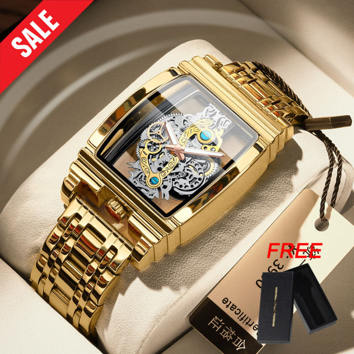 [Với Hộp Miễn Phí] BINBOND Đồng Hồ Trong Suốt Cho Nam Thương Hiệu Hàng ...