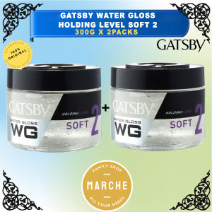 2X GATSBY Water Gloss Holding Level Soft 2 300g #Marche Family Shop#