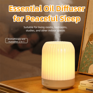 OKKFINE ระบบอัตโนมัติ ดิฟฟิวเซอร์กลิ่นหอม 250มล. พร้อมไฟกลางคืน เครื่องอโรมาเธอราพีน้ำมันหอมระเหย คุณภาพสูง เงียบ เครื่องเพิ่มความชื้น ห้องนอนที่บ้าน