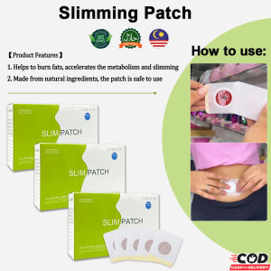 Slimming Patch Original 10Pcs/Box Navel Slimming Patch Big Belly Patch Weight loss Slimming Belly slimming Burning body fat Natural Weight Loss Slim Patch Safe and powerful slimming patchlazy