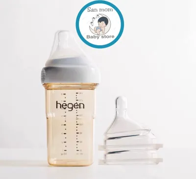 Bình Sữa Hegen Chính Hãng 150/240/330 ML Nhập Khẩu Singapore Cho Bé Sơ Sinh Đến 9 Tháng Tuổi