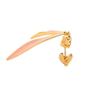 ERYRG Lovely Shiny Accessories Rabbit Ear Long Pink Dangle Earrings Jewelry Stud Earrings Drop Earrings