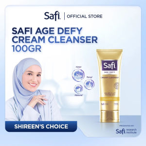𝗝𝗨𝗡𝗞𝗜𝗘 𝗠𝗔𝗞𝗘𝗨𝗣 -SAFI Age Defy Cream Cleanser 100gr Pembersih Wajah Anti Aging