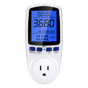 Digital Watt Power Meter Blue Backlight Wattmeter Energy Meter
