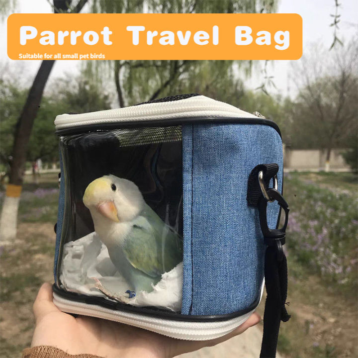 Bird Carrier Portable Portable Parrot Travel Bag,Zippered