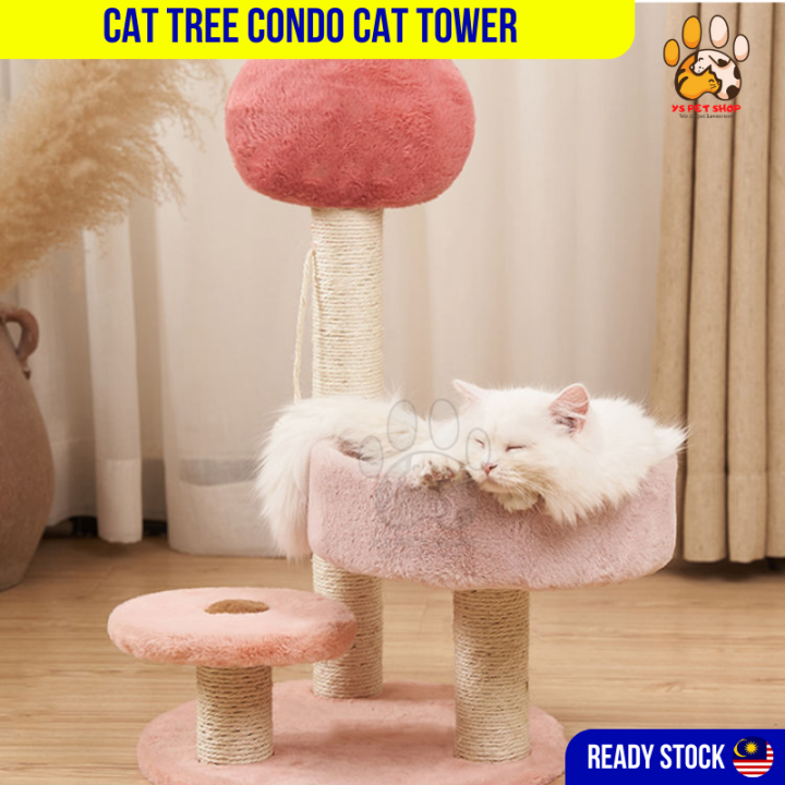 YSPET Large Cat house Cat tree Cat condo Cat tower Cat Condo bed tower