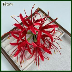 Fitow Flower Duckbill Clip Simulation Flower Hairpin Three-dimensional Flower Hairpin Super Fairy Headdress Accessory