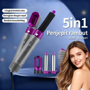 Hairdryer Multifungsi Serbaguna Pengering Rambut 5 In 1 Multifungsi Pengering Rambut dan Alat Styling Pengering Udara Panas Pengering dan Curler