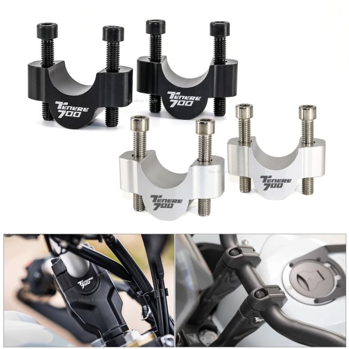 Pare-brise De Deflecteur De Vent Pour Yamaha Tenere 700 Xt700z Xt 700z Xt7 2019 2022 Barre De Poignee Laterale De Moto Pare Vent Gris Fonce