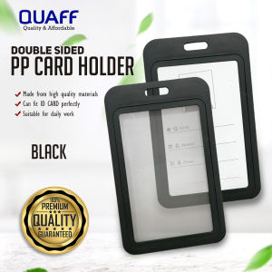 Print Digital - Double Sided ID Holder Vertical | ID Jacket | ID Protector | ID Case for ID Cards (C-104V) (5 pcs)