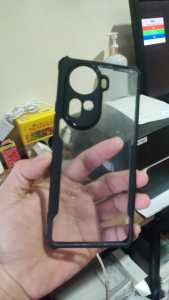 Oppo Reno 11 5G Soft Case Terbaru Silikon Clear Bening Ring Standing Hp Casing Handphone