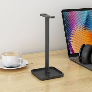 【local stock】Universal Headphone Stand Over Ear  Headset Stand Black Sturdy and durable