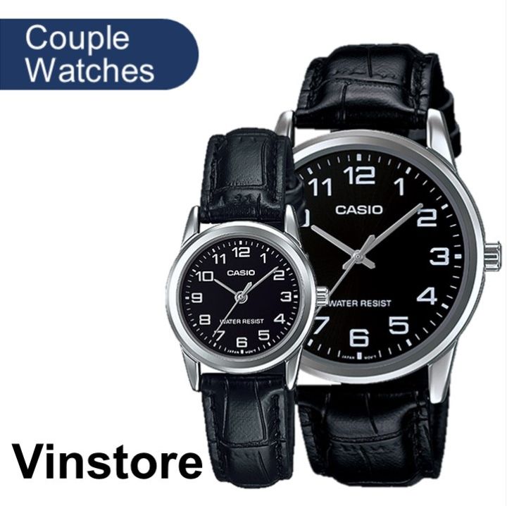 Casio couple watch set sale