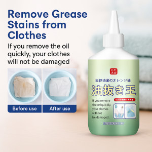 Fabric Oil Stain Remover Clothes Cleaner Clothes Mildew Stains Remover Ball Pen Ink Stain Remover For Clothes