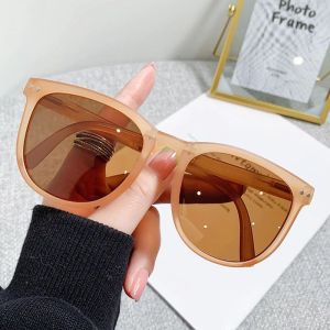 WE Kacamata Hitam Wanita Lipat Korea Fashion Kacamata Gaya Pantai Terbaru Bisa di LIPAT Sunglasses Anti-UV Wanita Pria K52 1991