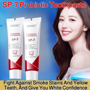 ⚡SP-7 Probiotic Toothpaste Prevents Gum Decay Removes Yellow Smoke Stains Freshens Breath and Improves Teeth