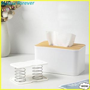 【Follow】【New Arrived】 COD ที่ใส่กระดาษทิชชู่ในฤดูใบไม้ผลิสุดสร้างสรรค์กล่องกระดาษทิชชู่แบบยกสปริงอัตโนมัติ