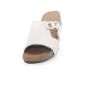 Dlafeet Sandal Wedges Wanita Cintya White. 