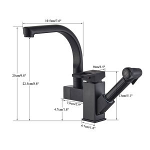 SUS304 Stainless Steel Sink Inlay 3.0MM Kitchen Sink Sink Advanced Home Sink (Optional with Faucet Set)
