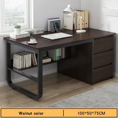 Computer Table With Drawer Computer Desk Study Desk Office Desk Multifunction Home Office Writing Study Desk Meja