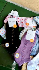 (6 PASANG)Kaos Kaki Pendek Wanita Model Brukat/kaos kaki wanita semata kaki brukat/kaos kaki import
