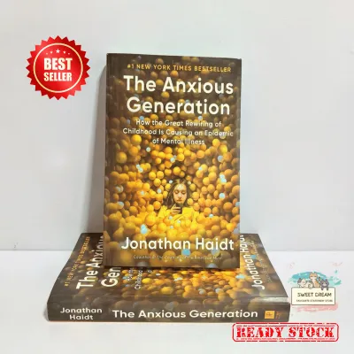 🔥Ready Stock🔥The Anxious Generation: How Childhood Cause the Epidemic of Mental Illness English Novel book