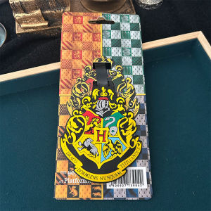 Harry Potter luggage tags hang tags college badges cartoon anime travel bags backpacks pendants gifts