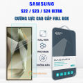 Kính cường lực Samsung S23 / Samsung S24 Plus full màn hình chính hãng GOR độ cứng 9H - Dán màn hình Samsung Galaxy S24. 