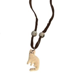 Mèo thời trang theo chủ đề cổ áo Độ dài có thể điều chỉnh dây dây vòng cổ chủ đề động vật phụ kiện cho phụ nữ và trẻ em gái