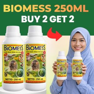 [BUY 2 GET 2 FREE] BIOMESS EXTRA 250ml - Plant Growth Booster & Pest Protection