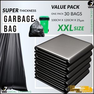 [HEAVY DUTY] XXL size -  Garbage bag | Plastic Bag | Extra Thickness - Double Layer - Super Sturdy [100cm x 120cm] ONE PACK