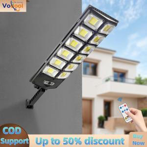 【Vodool Auto Center】 Commercial Parking Lot Light W/ Motion Sensor and Remote LED Dusk To Dawn Flood Light for Yard Entryway Garage Porch