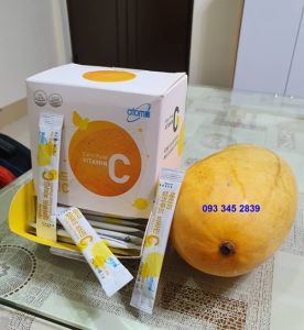 Vitamin C trái cây 500mg hấp thu nhanh không gây hại dạ dày tăng sức đề kháng làm đẹp da ngăn ngừa cảm cúm  - Atomy Vita Color  Vitamin C 500mg - 애터미 비타컬러 비타민C - 500mg - Атоми Витамин С