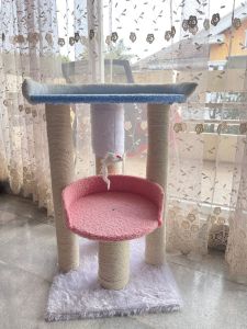 Pohon Kucing Tiang Garukan Kucing Cat Scratcher Cakaran Kucing Cat Tree Tempat Cakaran Kucing