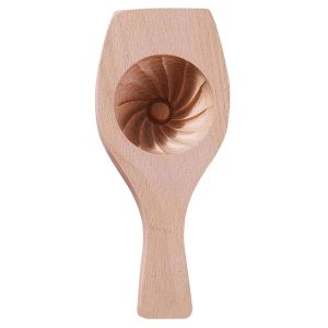 ZSDN MALL Gỗ nguyên miếng Khuôn baozi bằng gỗ Hướng dẫn sử dụng Làm sâu Khuôn bánh mì hấp Cao cấp Dễ lau chùi Dụng cụ nhồi bông hấp Bánh ngọt