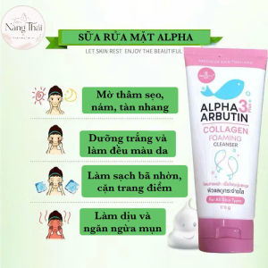 Sữa rửa mặt Alpha arbutin 120ml Thái Lan