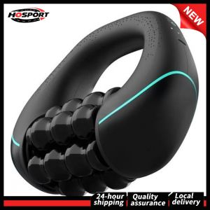 【Free Shipping】 Rechargeable Electric Massage Roller 3-Speed Compact Percussive Massager for Targeted Muscle Knot and Soreness Relief