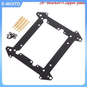 YUYIN4 12CM Fan Hard Drive Bracket SSD 3.5 inch Hard Drive Multi-layer Stacking Bracket