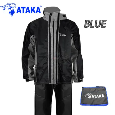 ATAKA A9 Raincoat SET S-6XL Suit Rainproof Universal Motorcycle Plus Raincoat 2 Layer Rainsuit