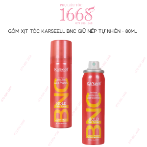 Gôm xịt tóc Karseell BNC giữ nếp tự nhiên - 80ml