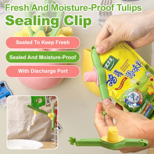 Food Snack Sealing Clip Fresh-Keeping And Moisture-Proof Tight Seal Grip Artboard Clips File Clip Kitchen