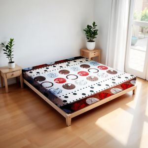 Berkah Saluyu - Sprei Motif Ukuran 160x200cm Elegan Minimalis