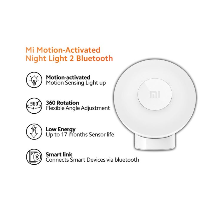 Xiaomi Mi Motion-Activated Night Light 2 (Bluetooth) | Lazada PH