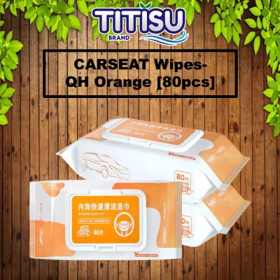 🧻[80pcs] Car Interior Cleaner Car Wash Powerful Decontamination Car Interior Multi-Functional Cleaning Wet Wipes🧻