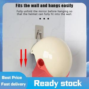 Sports🚴🏻‍♀️ Xe Máy Mũ bảo hiểm giá treo tường kim loại xe đạp Mũ bảo hiểm chủ núi thép không gỉ xe đạp Mũ bảo hiểm hiển thị móc áo đứng