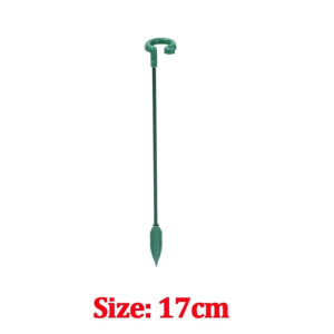 New 2Pcs Plastic Plant Supports Rods Flower Stand Tool Reusable Fixed Stick Garden Supplies Potted Plant Vegetable Holder Bracket