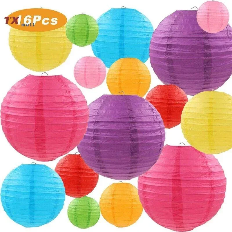 10 paper store lanterns